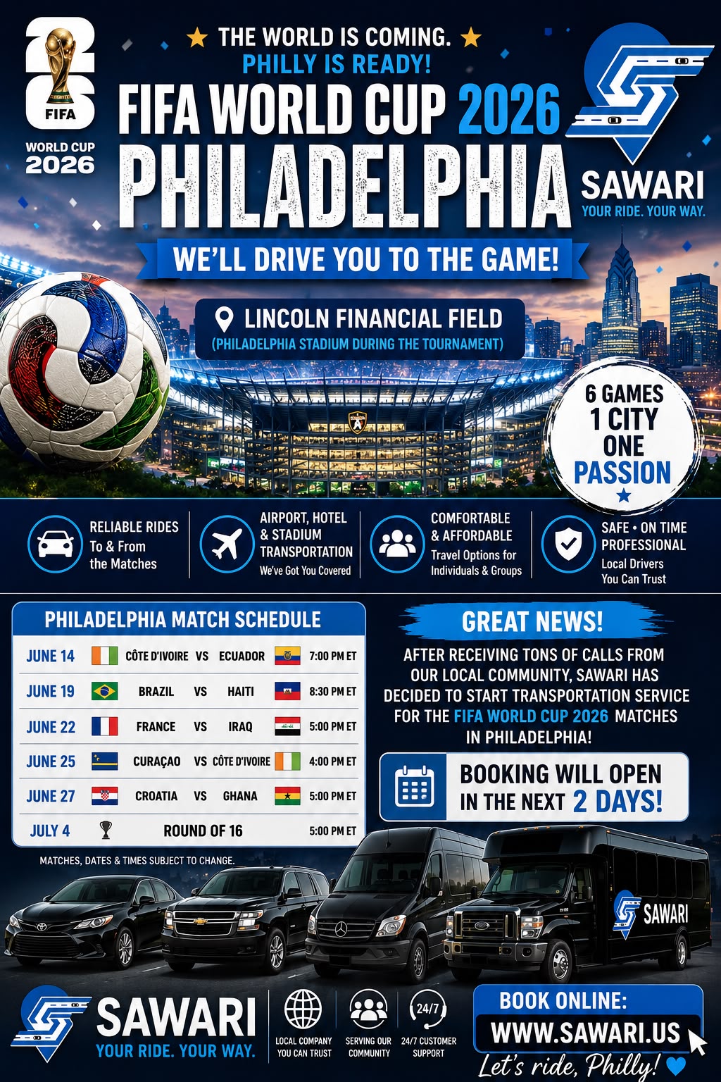 Côte d'Ivoire vs Ecuador FIFA Philadelphia 2026